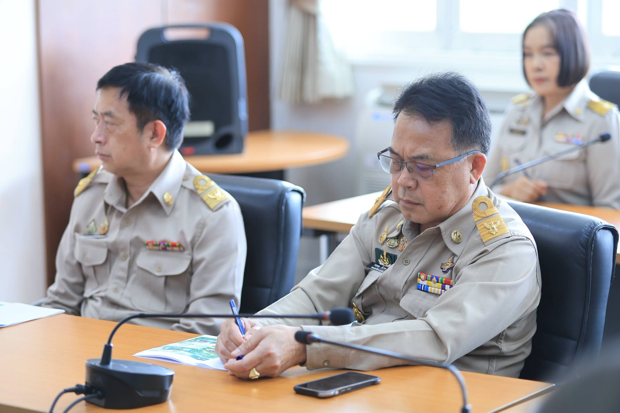title - คณะผู้บริหาร ส.ป.ก. แสดงความยินดี เนื่องในโอกาส ปลัดกระทรวงเกษตรและสหกรณ์ เข้ารับตำแหน่งใหม่